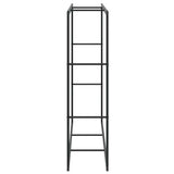 Firewood Rack Black 110x30x116 cm Steel 4018467