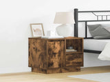 Bedside Cabinet Smoked Oak 50 x 34.5 x 50 cm Engineered wood 869586