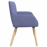 2 Seater Sofa with Solid Wood Legs 2-Seater Jeans Blue 42051042