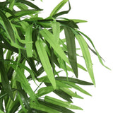 Artificial Bamboo Tree 576 Leaves 150 cm Green 358994