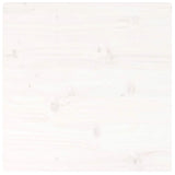 Table Top White 60x60x2.5 cm Solid Wood Pine Square 824381