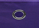 Storage Boxes 10 pcs Non-woven Fabric 28x28x28 cm Purple 325213
