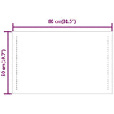 LED Bathroom Mirror 50x80 cm 3154050