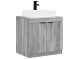 Bathroom Furniture Set Grey Sonoma Engineered Wood 3404246