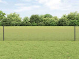 Welded Wire Fence with Post 10 x 0.5 m 3336550
