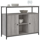 Sideboard Grey Sonoma 100x35x80 cm Engineered Wood 835502