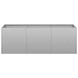 Planter 120x40x40 cm Galvanised Steel 860680