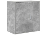 TV Cabinet Set Wall-mounted 4 pcs Concrete Grey Engineered wood 3397899