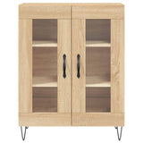 Highboard Sonoma Oak 69,5x34x180 cm Engineered Wood 3199652