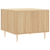 Coffee Tables 2 pcs Sonoma Oak 50x50x40 cm Engineered Wood 829371