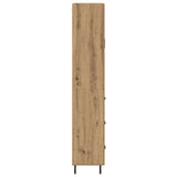 Highboard 2 pcs Artisan Oak 69.5 x 34 x 180 cm Engineered Wood 3416022
