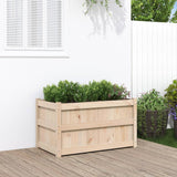 Garden Planter 90x50x50 cm Solid Wood Pine 837459