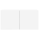 7 Piece TV Cabinet Set White Engineered Wood 3114502