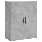 Wall Mounted Cabinets 2 pcs Concrete Grey Engineered Wood 3197893