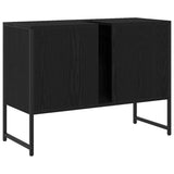 Bathroom Sink Cabinet Black Oak 80 x 30 x 60 cm Engineered Wood 863121