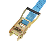 Ratchet Tie Down Straps 4 pcs 4 Tonnes 8mx50mm Blue 142656