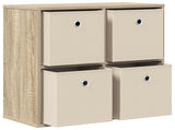 Sideboard with Drawer Sonoma Oak 59.5 x 27 x 57 cm 8000534