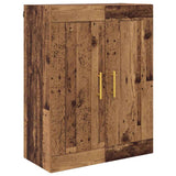 Wall-mounted Cabinet 2 pcs Old Wood 69.5 x 34 x 90 cm 3415561