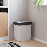 Dual Bin White 2x25 L 154981