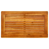 316399 Garden Coffee Table 70x40x36 cm Solid Acacia Wood