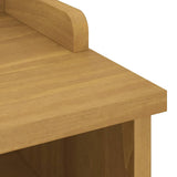 Hallway Bench SANDNES 87x40x50 cm Solid Wood Pine 4010458
