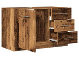 Sink Cabinet Old Wood 63x30x54 cm Engineered Wood 858323