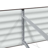 Garden Raised Bed Brown 240 x 80 x 44 cm Steel 42008139