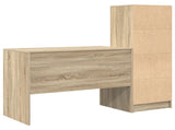 Desk with Drawer 2 pcs Sonoma Oak 3337371