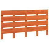 Headboard Brown 140.5 x 3 x 80 cm Solid Pine Wood 844445