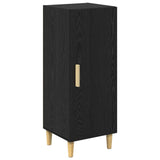 Sideboard Black Oak 34.5 x 34 x 90 cm Engineered Wood 880924