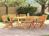 Folding Chair 6 pcs Grey 49 x 57.5 x 92cm Solid Acacia wood 3329126