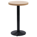Bistro Table Leg Black 43x72 cm Cast Iron 325426