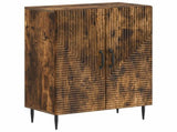 Bathroom Storage Cainet HAARLEM Smoked Oak 59.5 x 31 x 80 cm 896840