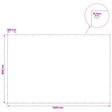 Tarpaulin with Eyelets Light Grey 8 x 12 m 180 gsm PE 42039318