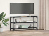 Book Cabinet Black oak 100 x 33 x 70.5 cm Engineered wood 881116