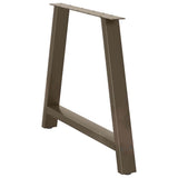 Dining Table Legs A-Shaped 2 pcs 90x cm Steel 4012863