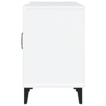 TV Cabinet White 150x30x50 cm Engineered Wood 812627