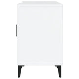 TV Cabinet White 150x30x50 cm Engineered Wood 812627