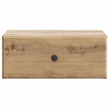 Wall-Mounted Bedside Cabinet 2 pcs Artisan Oak Engineered Wood 899144