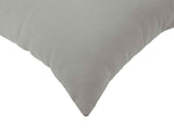 Cushion Cover 12 pcs HEERLEN Grey 40 x 80 cm Polyester 910029