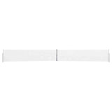 Patio Retractable Side Awning 170x1200 cm Cream 313394