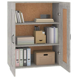 Hanging Wall Cabinet Concrete Grey 69.5x32.5x90 cm 812307
