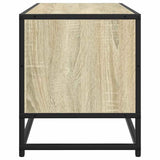 TV Cabinet Sonoma Oak 80x34.5x40 cm Engineered Wood and Metal 848820