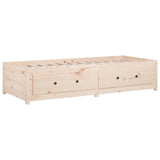Day Bed without Mattress 90x190 cm Single Single Solid Wood Pine 821594