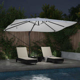 Umbrella Manual Sand 352 x 251 x 265 cm Polyester and Aluminium 42003327