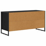 TV Cabinet Black Oak 100 x 36 x 49.5 cm Engineered Wood 886504