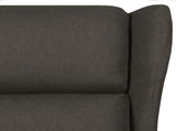 Recliner Chair Taupe Fabric 340957