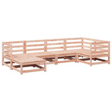 6 Piece Garden Sofa Set Solid Wood Douglas Fir 3299521