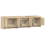 TV Cabinet 168 x 33 x 47 cm Sonoma Oak Engineered Wood 8011205