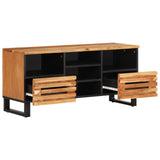 TV Cabinet 100x34x46 cm Solid Wood Acacia 377525